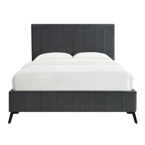 Wade Logan® Bahoque Upholstered Platform Bed | Wayfair